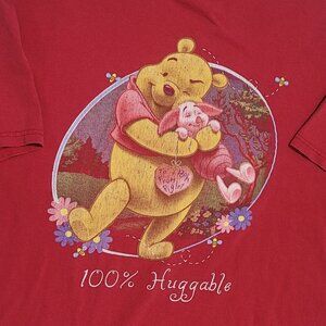 Winnie The Pooh Shirt Vintage Piglet 90s Disney Brand sz M Womens